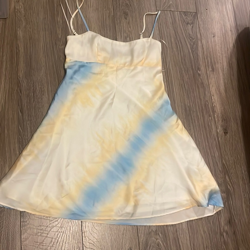 Zara short tiedye dress.